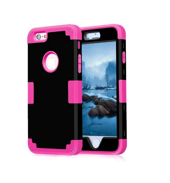 iPhone 6 Case iPhone 6s Case 2015 New Style Cambo Hybrid Shockproof pink